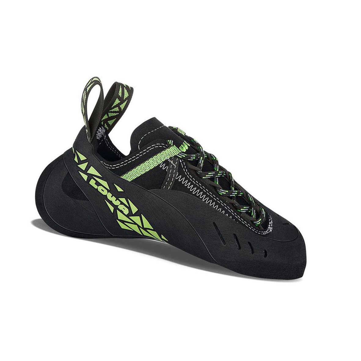 Buty Wspinaczkowe Męskie Lowa Rocket Koronkowe Anthracite / Lime | XRKON5126