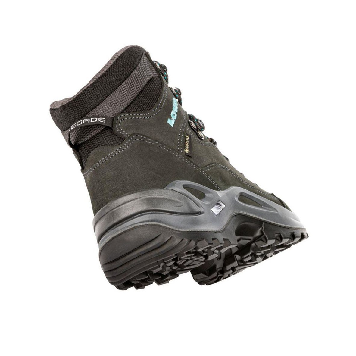 Kozaki Trekkingowe Damskie Lowa Renegade GTX Mid WS W Turkusowe | FALZJ2089