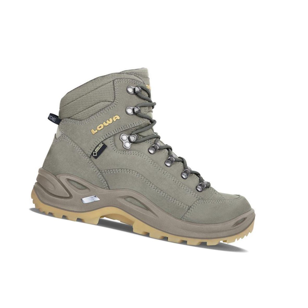 Kozaki Trekkingowe Damskie Lowa Renegade GTX Mid WS Reed / Honey | IQRAS4597