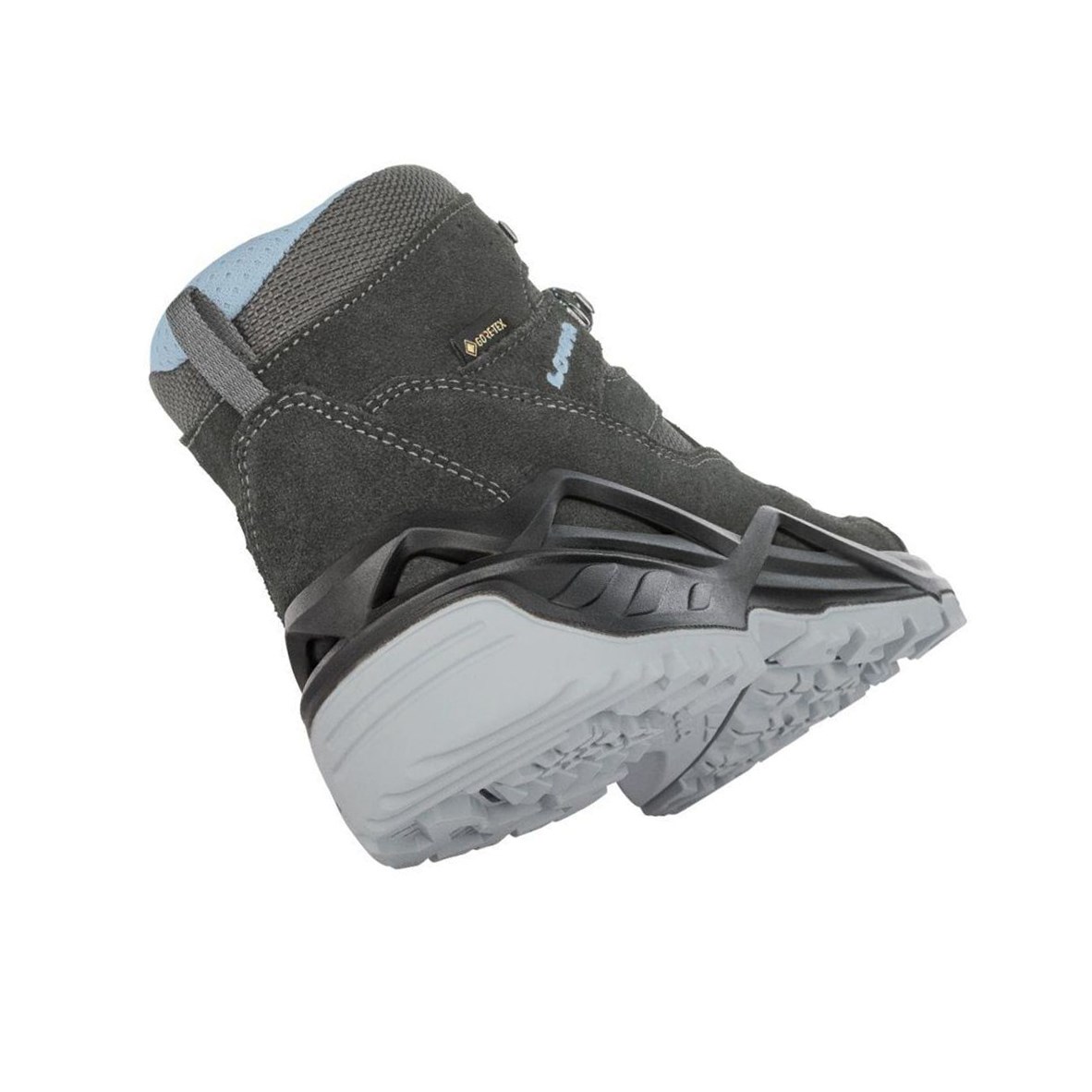 Kozaki Trekkingowe Damskie Lowa Sirkos Evo GTX Mid WS Anthracite / Iceblue | DVRMZ8930