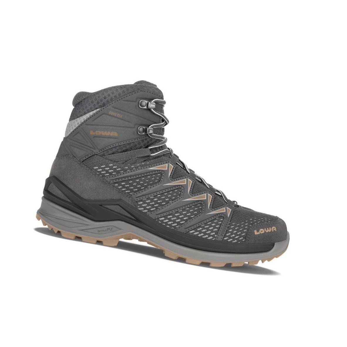 Kozaki Trekkingowe Męskie Lowa Innox Pro GTX Mid Graphite / Bronze | COVBJ8261