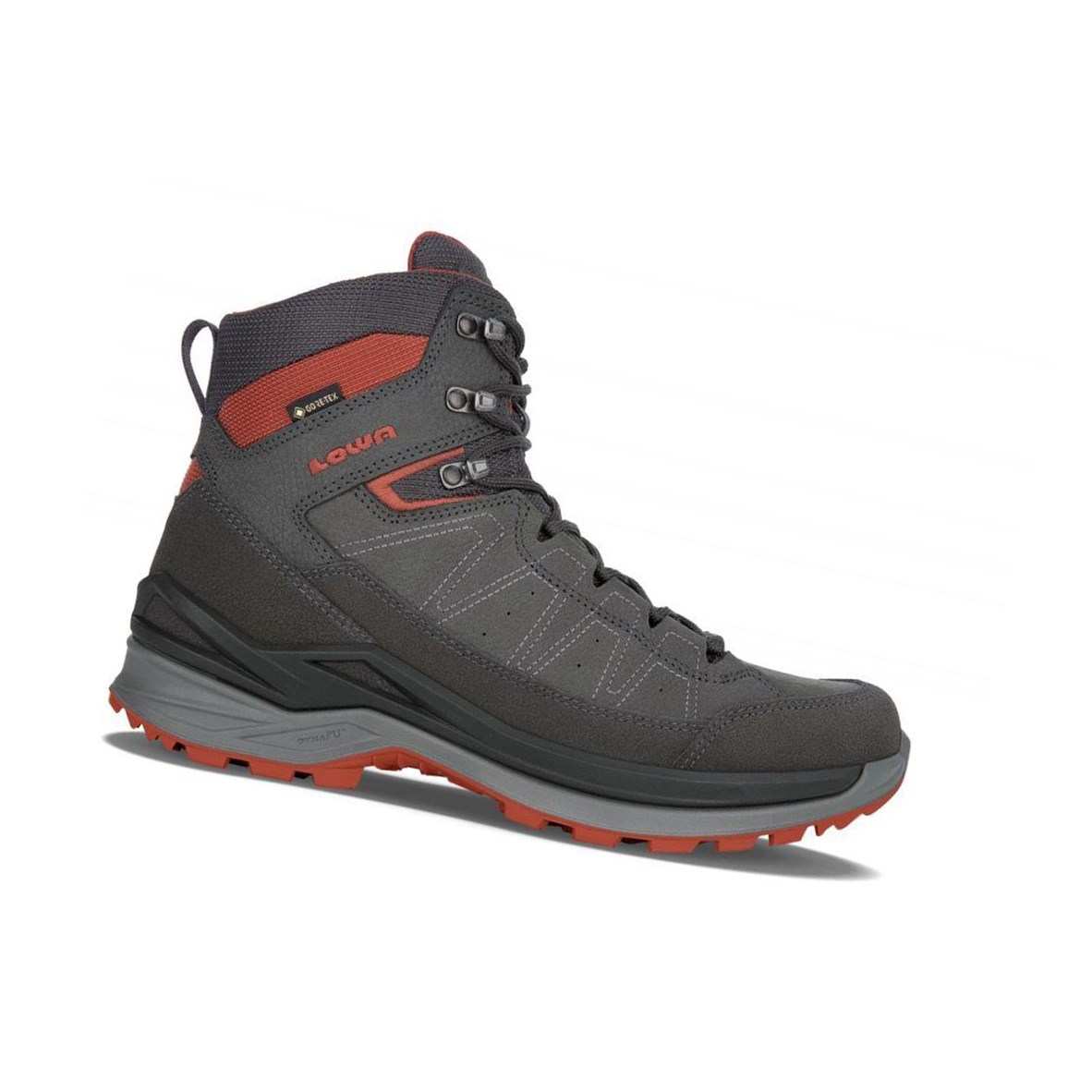 Kozaki Trekkingowe Męskie Lowa Toro Evo GTX Mid Graphite / Rust | UJAEZ6890