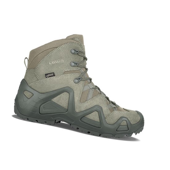 Buty Taktyczne Męskie Lowa Zephyr GTX Mid TF Sage | OIGPK0256