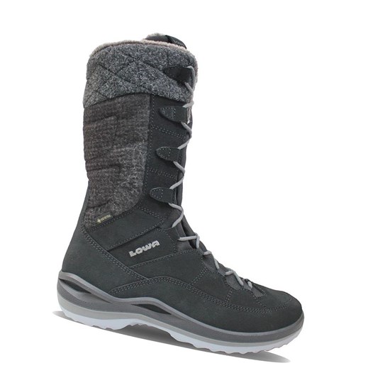 Buty Zimowe Damskie Lowa Alba III GTX WS Czarne | FIVYG6410