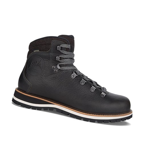 Buty Zimowe Męskie Lowa Wendelstein Warm GTX Czarne | YIQBD2371