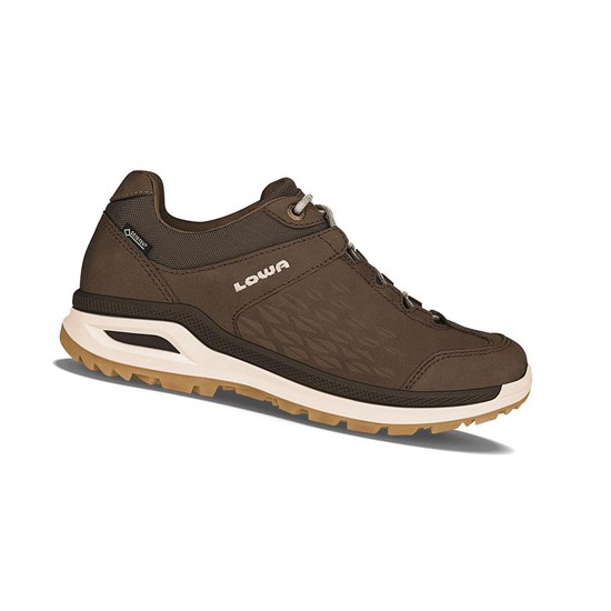 Buty do Chodzenia Damskie Lowa Locarno GTX LO WS Espresso | LKCBP1347