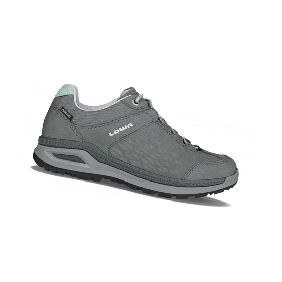 Buty do Chodzenia Damskie Lowa Locarno GTX LO WS Graphite / Jade | PARSE4195