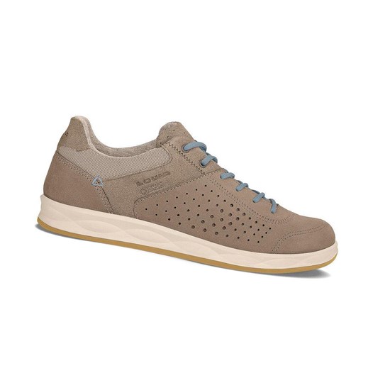 Buty do Chodzenia Damskie Lowa San Francisco GTX Surround WS Taupe / Denim | LEPGF4509